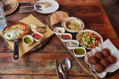 Mama Dolores: A Garden Oasis for Mediterranean Food