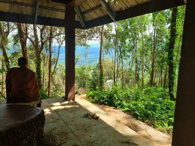 An image of Thai Buddhist temple.