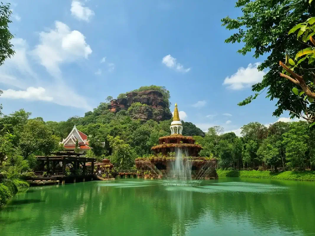 An image from the Wat Phu Tok.